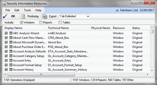 Update: How to identify the Security Tasks and Security Roles using the ...