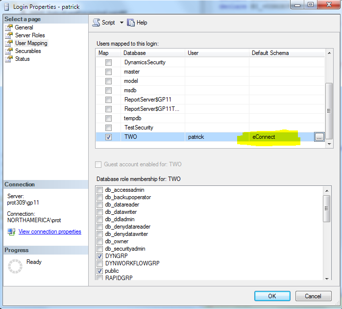 Procedure Schema eConnect error – The stored procedure doesn’t exist – Winthrop ...